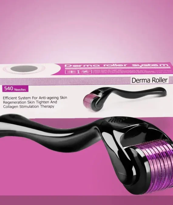 Derma Roller 0.5 Mm Hair & Skin System – Titanium needles – Best quality derma roller